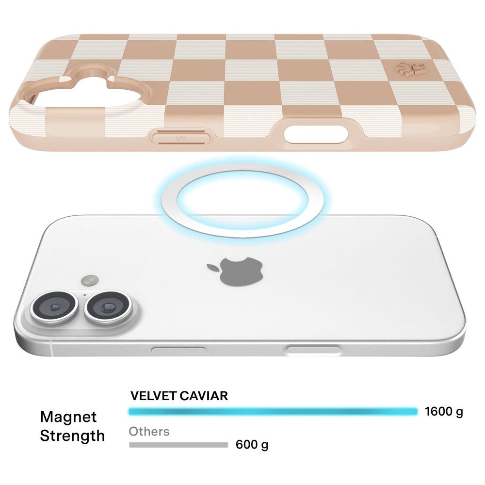 Velvet Caviar MagSafe Case for Apple iPhone 17 in Nude Vibe Checker, , large