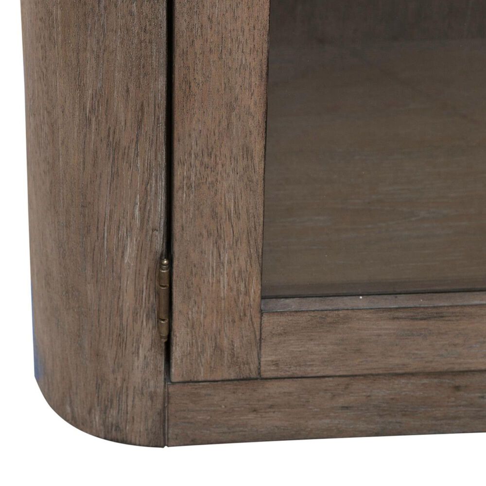 Liberty Furniture South Bend Display Cabinet in Burnished Clay, , large