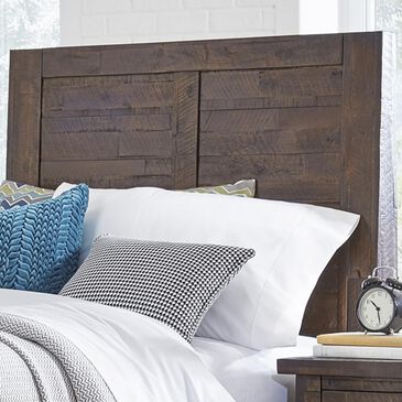 Waltham Jackson Lodge Youth Full Headboard in Brown, , large