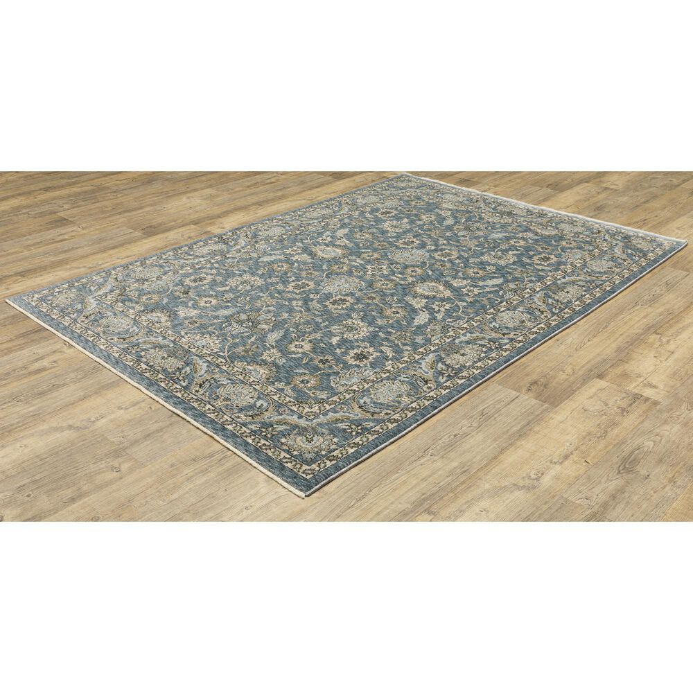 Oriental Weavers Aberdeen 6&#39;7&quot; x 9&#39;6&quot; Blue Area Rug, , large