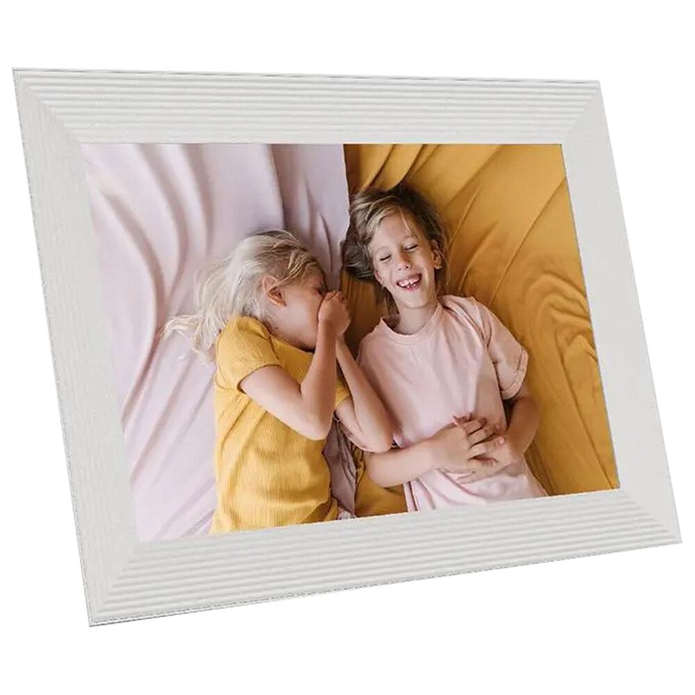 Aura Carver 10.1&quot; Digital Photo Frame in Sea Salt, , large