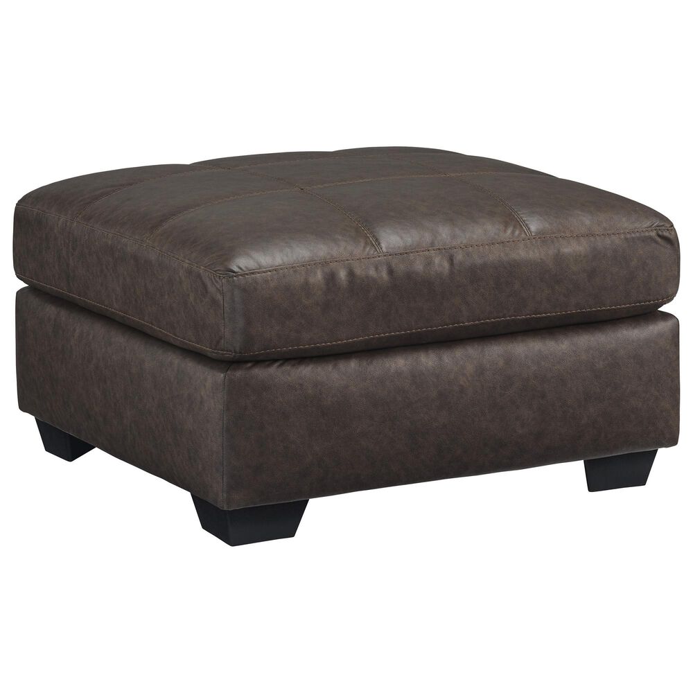 Ashley Barlin Mills Oversized Accent Ottoman in Umber, , large