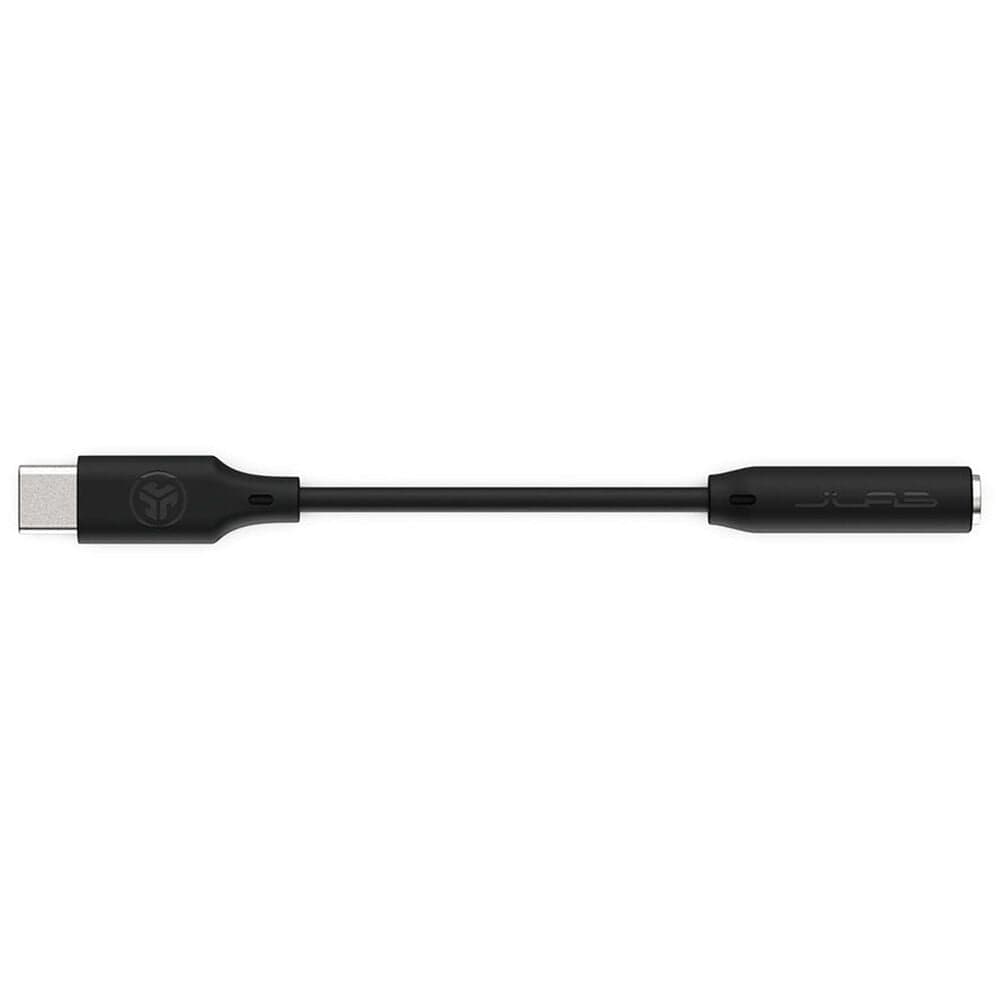 JLab USB-C to 3.5mm Adapter in Black, , large