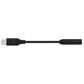 JLab USB-C to 3.5mm Adapter in Black, , large