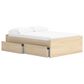 Ashley Onita Full Platform Bed with 1 Side Storage in Natural, , large