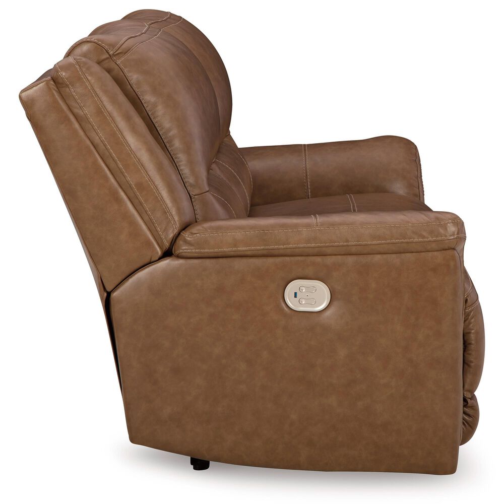 Ashley Trasimeno Power Reclining Sofa in Caramel, , large