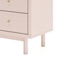 Ashley 4-Piece Full Bed Set in Pink, , large