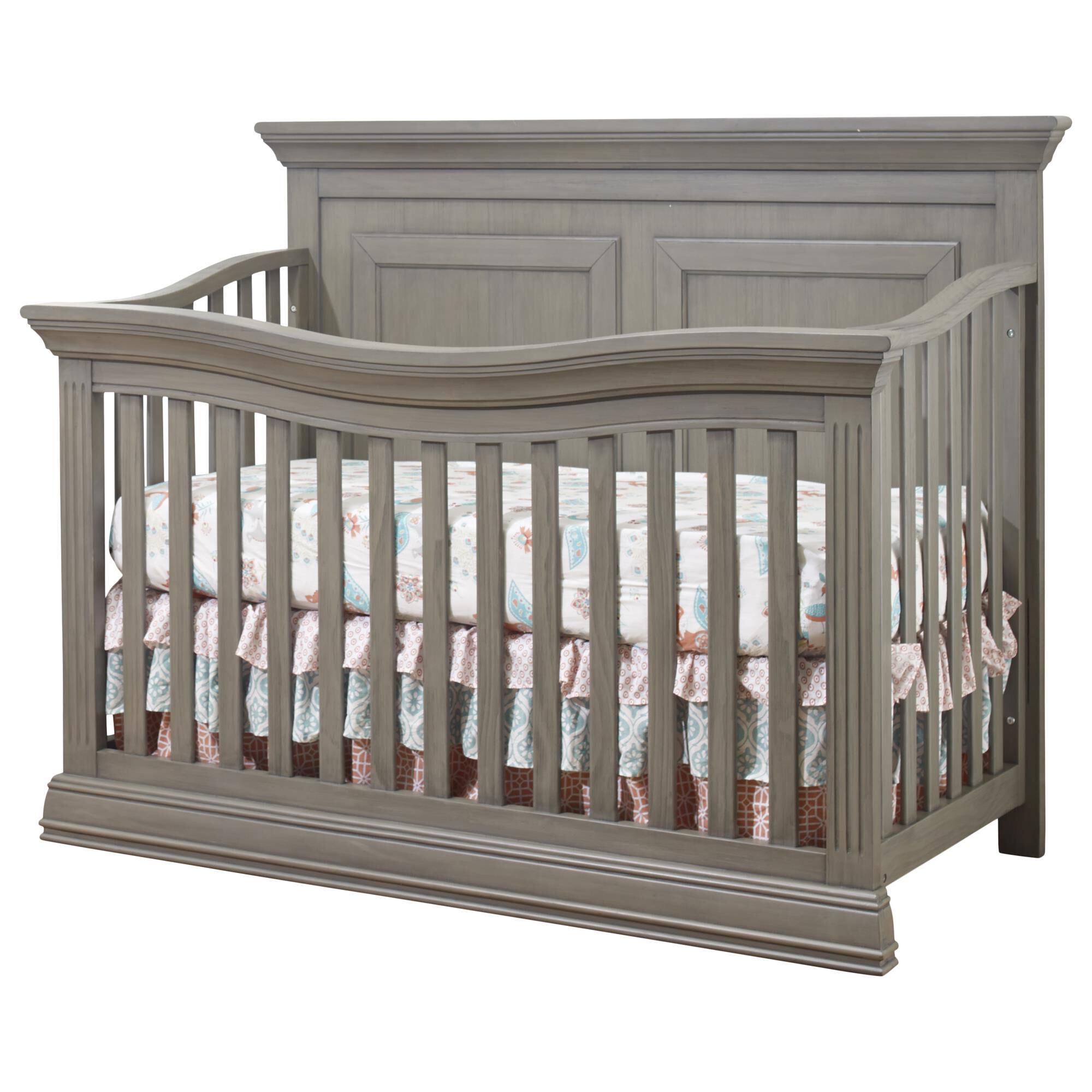 Gray 4 in outlet 1 convertible crib