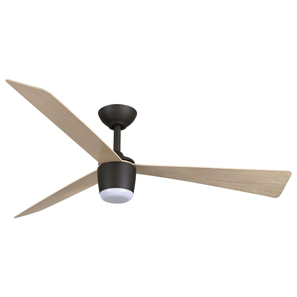 Minka-Aire Elavan 52" Indoor/Outdoor Ceiling Fan with LED Light in Dark Bronze, , large