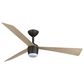 Minka-Aire Elavan 52" Indoor/Outdoor Ceiling Fan with LED Light in Dark Bronze, , large