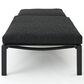 Hearth and Haven Navan Outdoor Foldable and Stackable Chaise Lounge in Dark Grey, , large