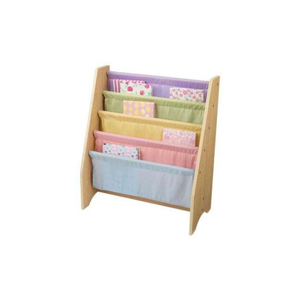 Kidkraft Pastel Sling Bookshelf, , large