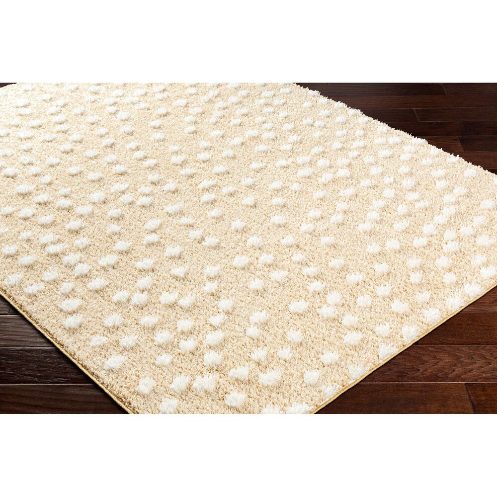 Surya Rodos RDO2351 6&#39;7&quot; x 9&#39; Mustard, White, Peach Area Rug, , large