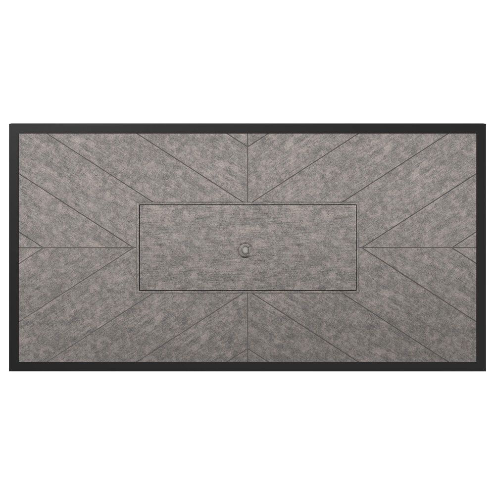 Ashley Beachcroft 5-Piece Fire Pit Conversation Set in Light Gray, , large