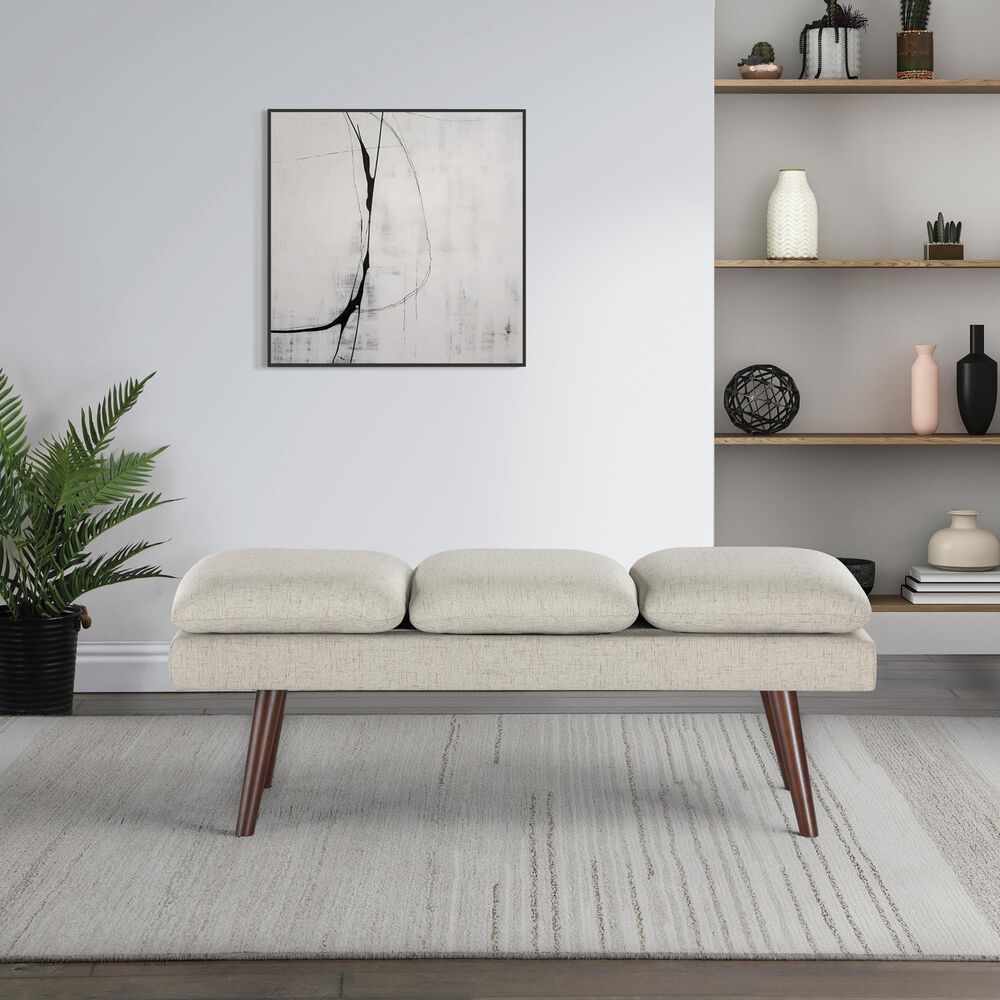 Valor Living Amanda Bench in Linen, , large