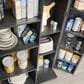 Sauder Homeplus 2-Door Storage Cabinet in Raven Oak, , large