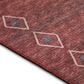 Dalyn Rug Company Sedona Southwestern 9" x 12" Paprika Indoor/Outdoor Area Performance Rug, , large