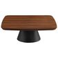 Coaster Eason 2-Piece Nesting Coffee Table Top Set in Walnut (Box 1), , large