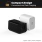 Scosche USB-C Power Delivery Fast Charger with USB-A Port in White, , large