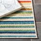Safavieh Cabana CBN323A 3" x 5" Ivory and Green Indoor/Outdoor Area Performance Rug, , large