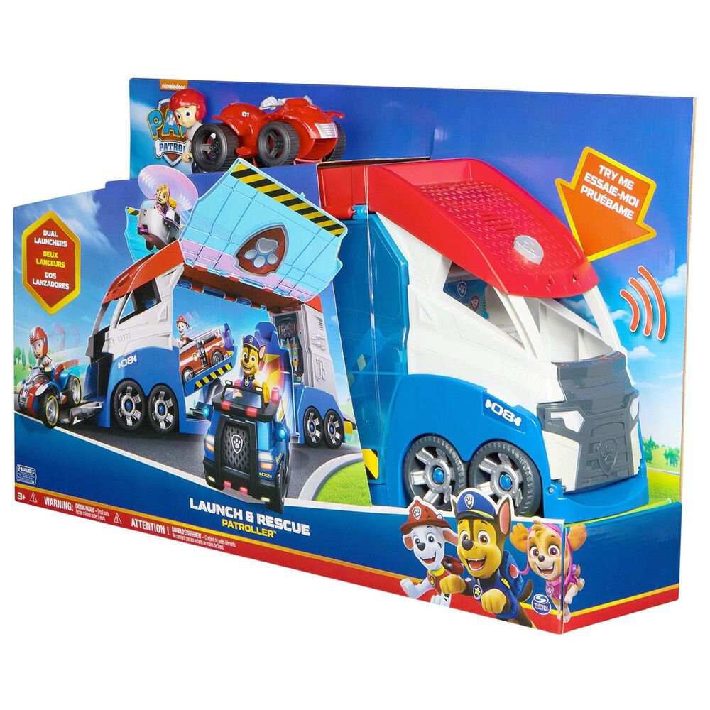 PAW Patrol Transforming PAW Patroller with Vehicle Launchers, , large