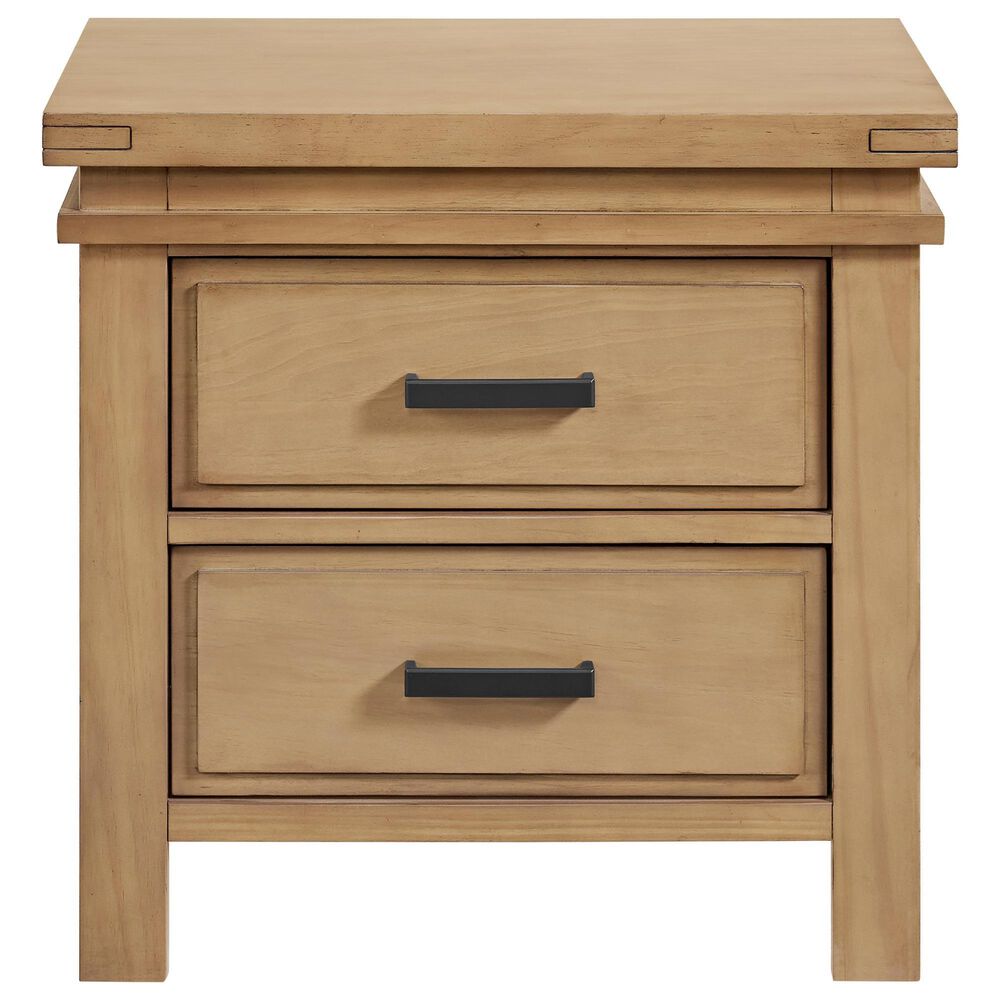 Oxford Baby Mystic 2-Drawer Nightstand in Honey, , large