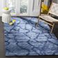 Safavieh Retro RET2144-6570 10" x 14" Blue and Dark Blue Area Rug, , large