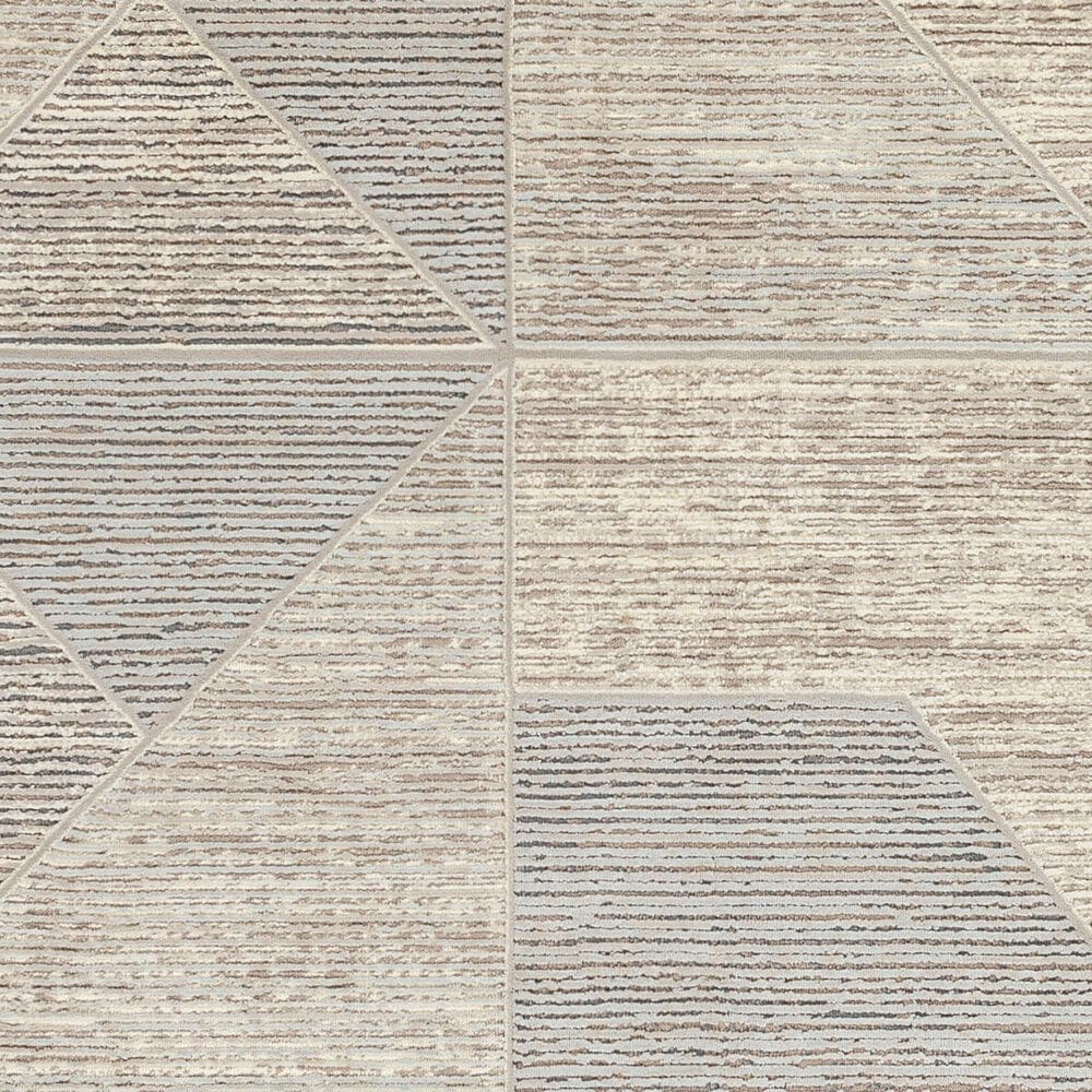 Surya Alder 6&#39;4&quot; x 9&#39; Taupe, Tan, Ivory, Cream, Light Slate and Gray Area Rug, , large