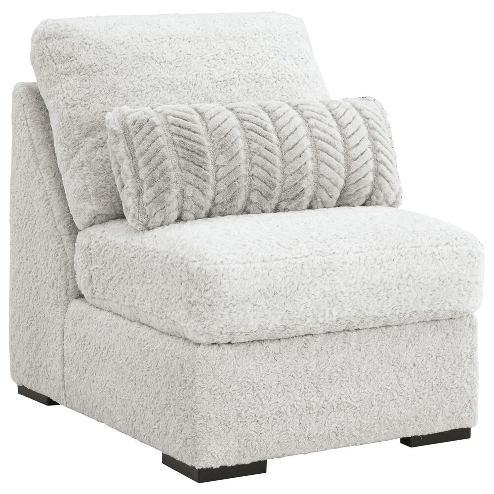 Ashley Cuddle Plush 6-Piece Stationary Left Facing Sectional with Chaise in Arctic, , large