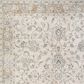 Surya Brunswick Light Gray, Cream, Medium Brown, Light Brown, Charcoal and Mustard 6"7" Round Area Rug, , large