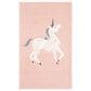 Safavieh Carousel CRK163 3"3" x 5"3" Pink and Ivory Kids  Area Rug, , large