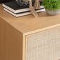 Linon Home Decor Collett 2-Drawer Nightstand in Natural, , large