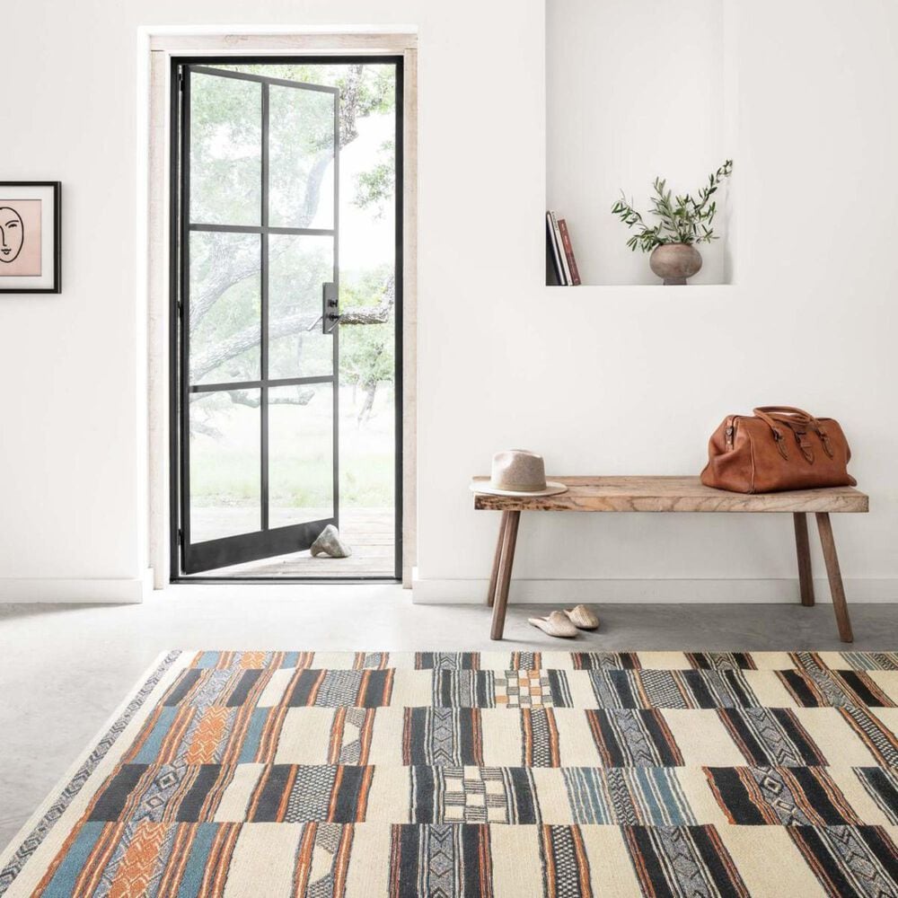Loloi Mika MIK-04 6&#39;7&quot; x 9&#39;4&quot; Multicolor Area Rug, , large