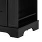 HOMLUX 51" Kitchen Island with Pull Out Trash Can Storage in Black, , large