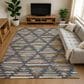 Dalyn Rug Company Kenner Charcoal 10" x 14" Area Rug, , large