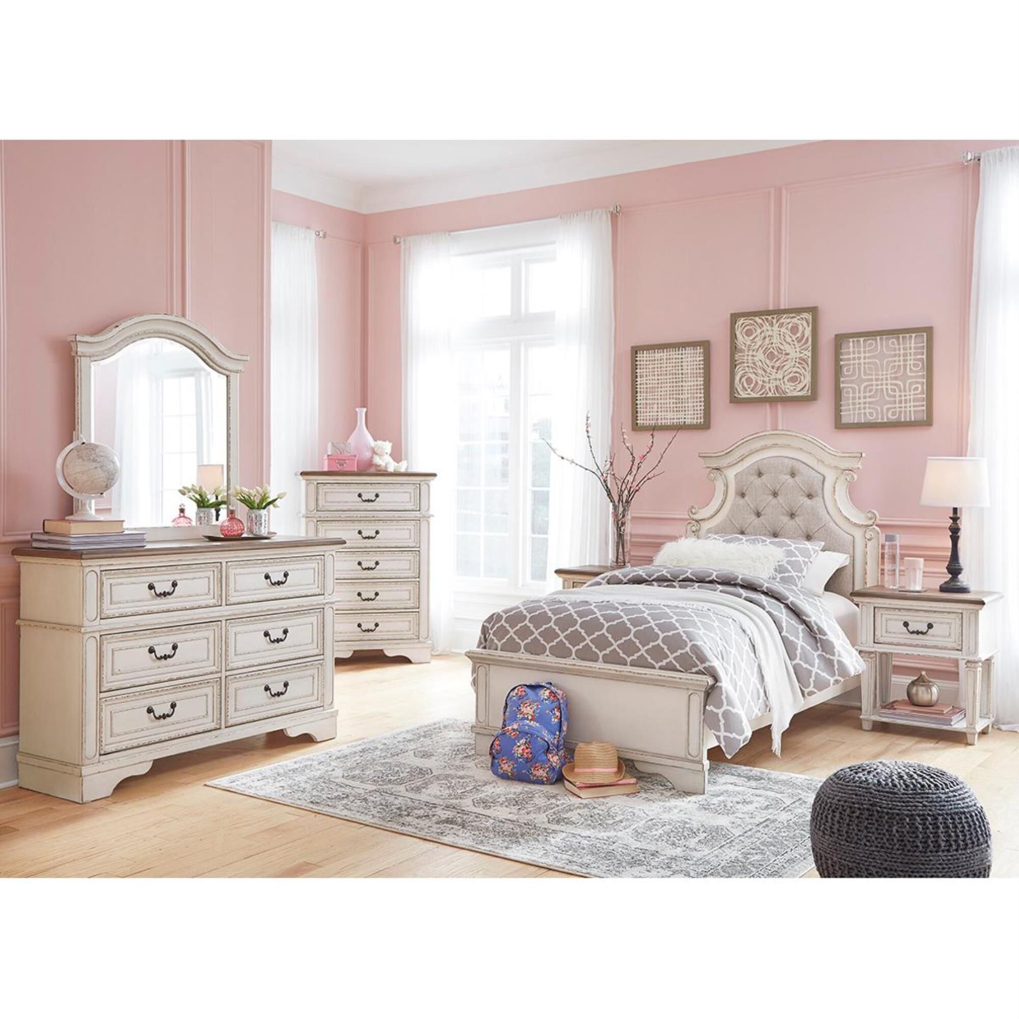 Girl twin shop bedroom furniture sets