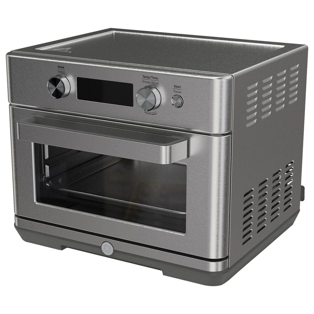 GE - Convection Toaster Oven with Air Fry - Stainless Steel