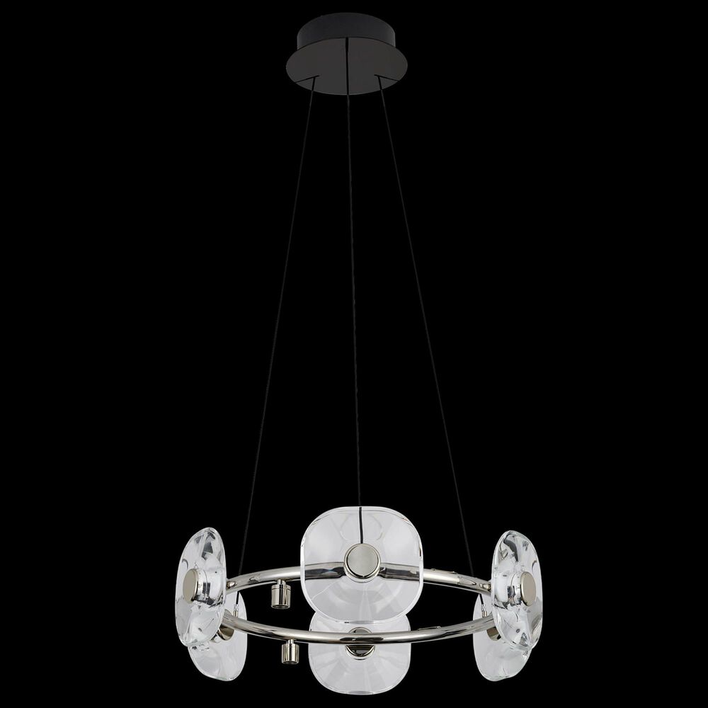 Golden Lighting Celestia 6-Light Chandelier in Chrome, , large