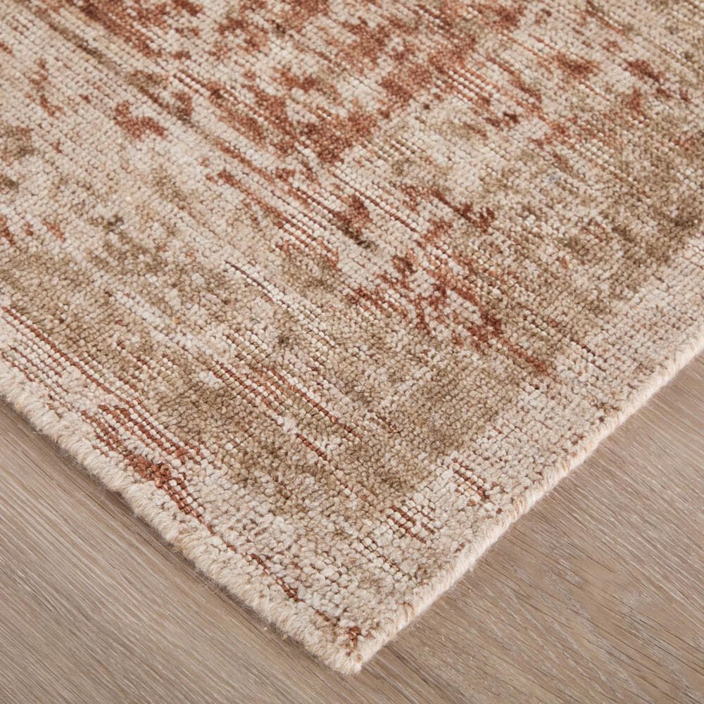 Feizy Loralai Beige and Rust 5&#39; x 8&#39; Area Rug, , large
