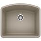 Blanco Diamond 24" Single Bowl Kitchen Sink in Truffle, , large