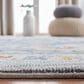 Safavieh Aria 6"6" Square Grey and Blue Area Rug, , large