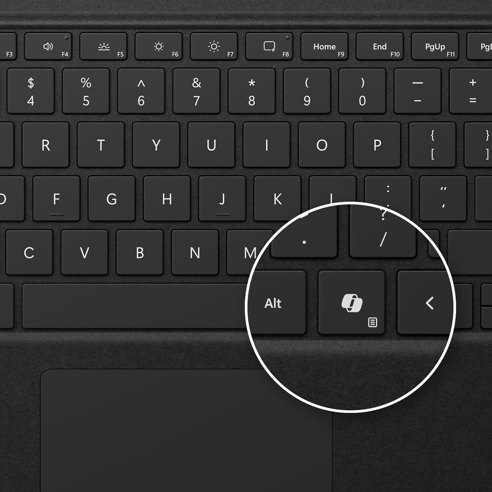 Microsoft Surface Pro Keyboard in Black, , large