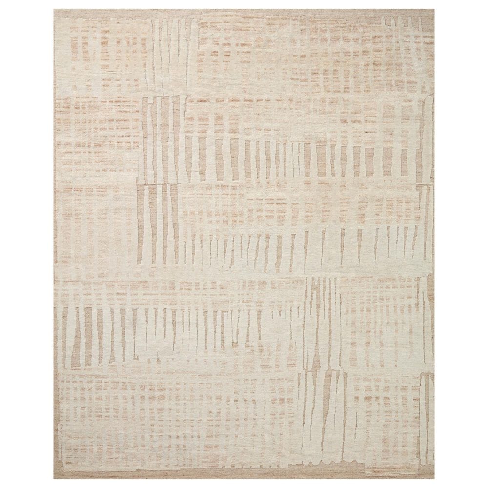 Loloi Moore Blush and Ivory 8"6" x 11"6" Area Rug, , large
