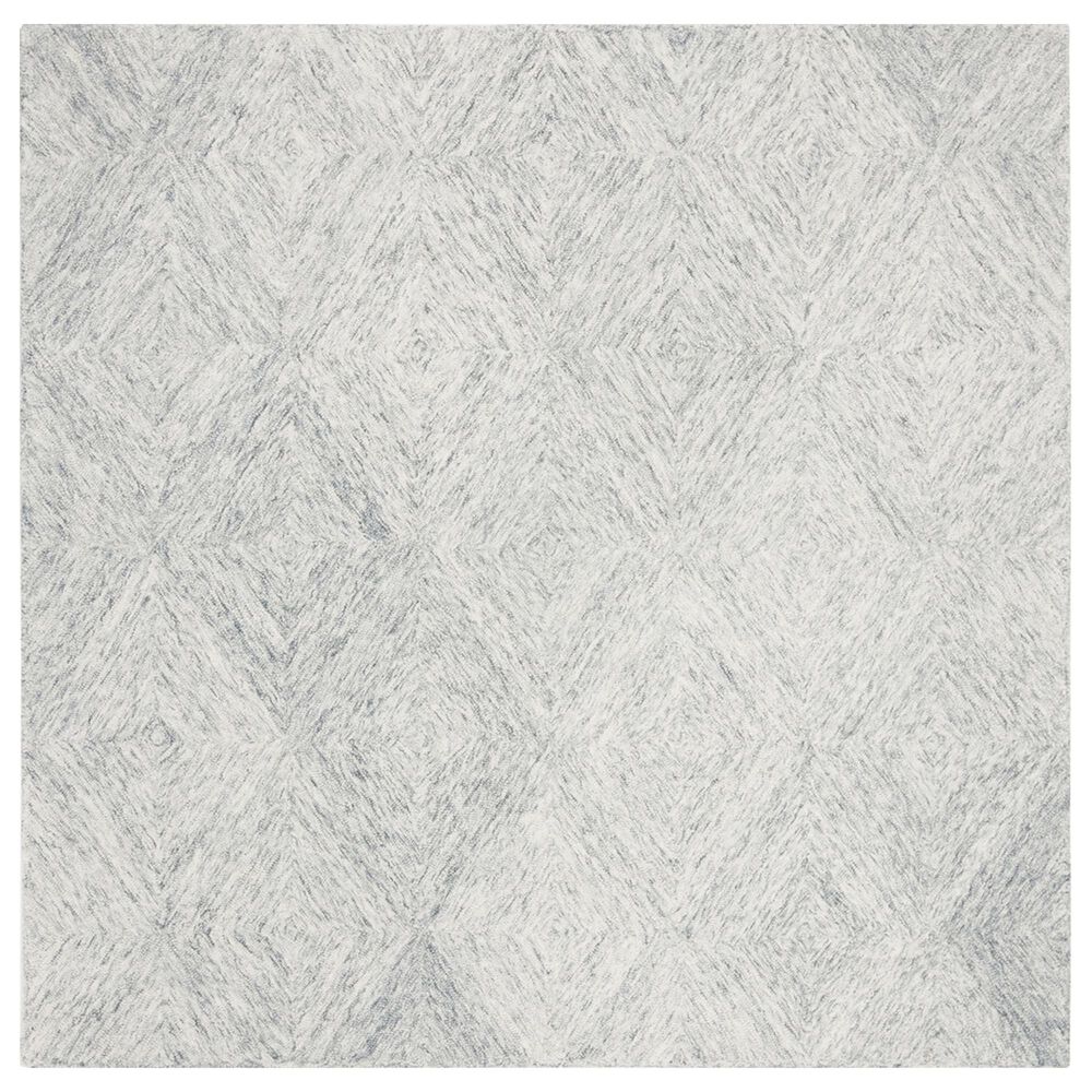 Safavieh Abstract 6' Square Silver Area Rug, , large