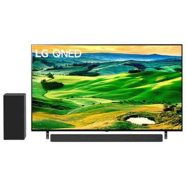 LG 65" Class QNED80 4K LED UHD - Smart TV with 5.1 Channel High Res Audio Sound Bar, , large