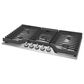 Frigidaire Gallery 2-Piece Kitchen Package with 30" Double Electric Wall Oven and 36" Gas Cooktop in Stainless Steel, , large