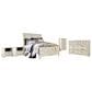 Ashley Bellaby 5-Piece Queen Panel Bedroom Set in Whitewash, , large