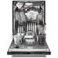 KitchenAid 44 dBA Built-In Bar Handle Dishwasher with FreeFlex 3rd Rack and LED Interior Light in PrintShield Stainless Steel, , large