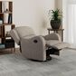Emerald Home Furnishings Henry Swivel Glider Recliner in Brown, , large