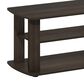 HOMLUX 43.3" Modern Entertainment Center TV Stand in Dark Brown, , large